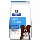 Hill's Prescription Diet Derm Defense Canine - за подсилване на кожната бариера 12 кг.